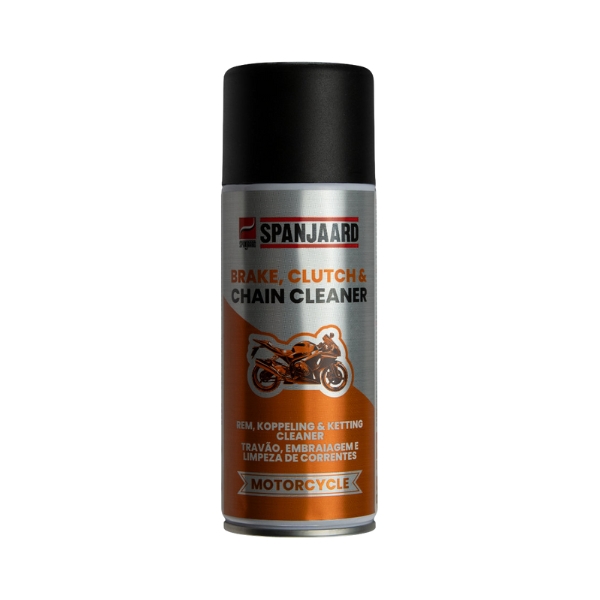 Spanjaard Motorcycle Brake, Clutch & Chain Cleaner 400ML