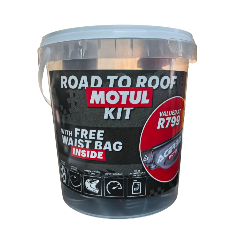 Motul Roof Of Africa 2 Stroke Bucket